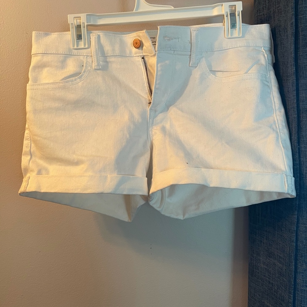 White shorts